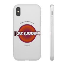Load image into Gallery viewer, I Love Blacksburg Rock Flexi Phone Case
