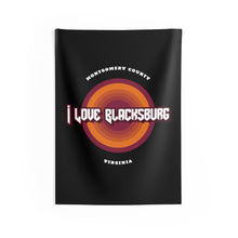 Load image into Gallery viewer, I Love Blacksburg Wall Tapestries
