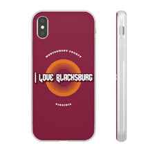 Load image into Gallery viewer, I Love Blacksburg Rock Flexi Phone Case
