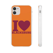 Load image into Gallery viewer, I Love Blacksburg Flexi Phone Case
