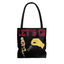Load image into Gallery viewer, Let's Go Ho Keys Maroon &amp; Orange Tote Bag
