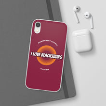 Load image into Gallery viewer, I Love Blacksburg Retro Flexi Phone Case
