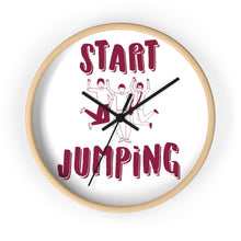 Load image into Gallery viewer, Start Jumping Group Wall Clock

