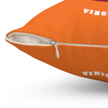 Load image into Gallery viewer, I Love Blacksburg Retro Square Pillow
