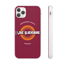 Load image into Gallery viewer, I Love Blacksburg Rock Flexi Phone Case
