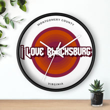 Load image into Gallery viewer, I Love Blacksburg Wall Clock
