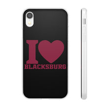 Load image into Gallery viewer, I Love Blacksburg Flexi Phone Case
