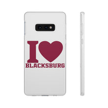 Load image into Gallery viewer, I Love Blacksburg Flexi Phone Case
