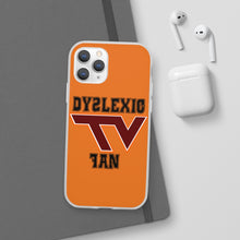Load image into Gallery viewer, Dyslexic Fan Flexi Phone Case
