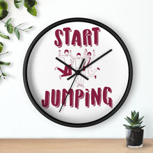 Load image into Gallery viewer, Start Jumping Group Wall Clock
