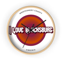 Load image into Gallery viewer, I Love Blacksburg Wall Clock

