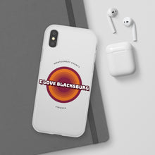 Load image into Gallery viewer, I Love Blacksburg Retro Flexi Phone Case
