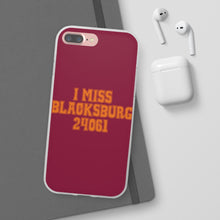Load image into Gallery viewer, I Miss Blacksburg 24061 Flexi Phone Case
