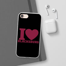 Load image into Gallery viewer, I Love Blacksburg Flexi Phone Case
