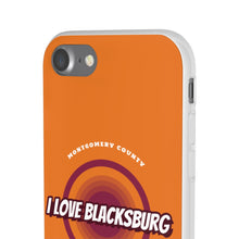 Load image into Gallery viewer, I Love Blacksburg Retro Flexi Phone Case
