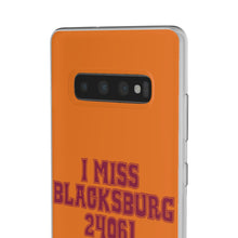Load image into Gallery viewer, I Miss Blacksburg 24061 Flexi Phone Case

