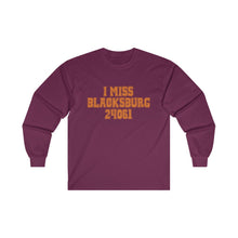 Load image into Gallery viewer, I Miss Blacksburg 24061 Long Sleeve Tee
