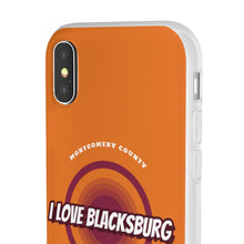 Load image into Gallery viewer, I Love Blacksburg Retro Flexi Phone Case
