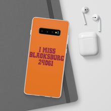 Load image into Gallery viewer, I Miss Blacksburg 24061 Flexi Phone Case

