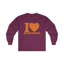 Load image into Gallery viewer, I Love Blacksburg Long Sleeve Tee
