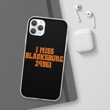 Load image into Gallery viewer, I Miss Blacksburg 24061 Flexi Phone Case
