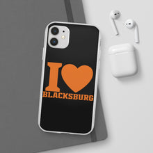 Load image into Gallery viewer, I Love Blacksburg Flexi Phone Case

