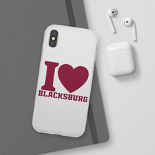 Load image into Gallery viewer, I Love Blacksburg Flexi Phone Case
