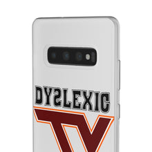 Load image into Gallery viewer, Dyslexic Fan Flexi Phone Case

