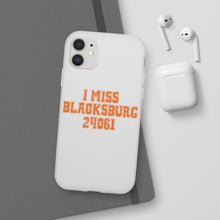 Load image into Gallery viewer, I Miss Blacksburg 24061 Flexi Phone Case
