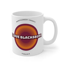 Load image into Gallery viewer, I Love Blacksburg Retro Coffee Mug
