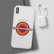 Load image into Gallery viewer, I Love Blacksburg Retro Flexi Phone Case
