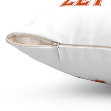 Load image into Gallery viewer, Let's Go Smiley Square Pillow Case
