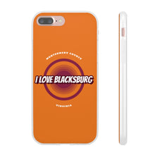 Load image into Gallery viewer, I Love Blacksburg Retro Flexi Phone Case
