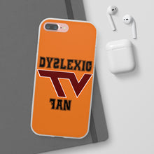 Load image into Gallery viewer, Dyslexic Fan Flexi Phone Case
