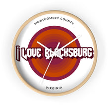 Load image into Gallery viewer, I Love Blacksburg Wall Clock
