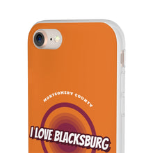Load image into Gallery viewer, I Love Blacksburg Retro Flexi Phone Case
