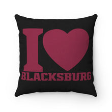 Load image into Gallery viewer, I Love Blacksburg Square Pillow Case
