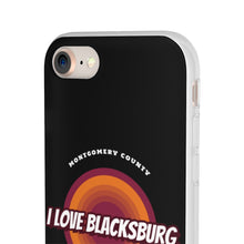 Load image into Gallery viewer, I Love Blacksburg Retro Flexi Phone Case
