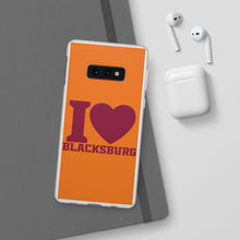 Load image into Gallery viewer, I Love Blacksburg Flexi Phone Case
