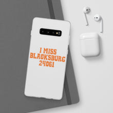 Load image into Gallery viewer, I Miss Blacksburg 24061 Flexi Phone Case
