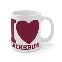 Load image into Gallery viewer, I Love Blacksburg Coffee Mug
