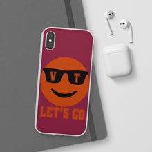 Load image into Gallery viewer, Let's Go Smiley Flexi Phone Case
