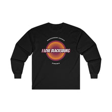 Load image into Gallery viewer, I Love Blacksburg Retro Long Sleeve Tee
