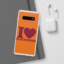 Load image into Gallery viewer, I Love Blacksburg Flexi Phone Case
