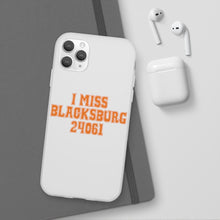 Load image into Gallery viewer, I Miss Blacksburg 24061 Flexi Phone Case
