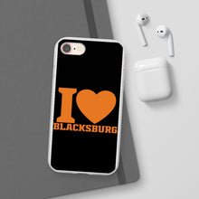 Load image into Gallery viewer, I Love Blacksburg Flexi Phone Case
