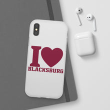 Load image into Gallery viewer, I Love Blacksburg Flexi Phone Case
