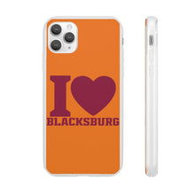 Load image into Gallery viewer, I Love Blacksburg Flexi Phone Case
