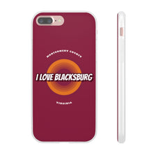 Load image into Gallery viewer, I Love Blacksburg Retro Flexi Phone Case
