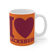Load image into Gallery viewer, I Love Blacksburg Coffee Mug

